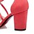 preiswerte Absatzschuhe für Damen-Damen Mädchen Kunstleder Frühling Sommer Herbst Winter Normal Kleid Schnalle Ausgehöhlt Blockabsatz Schwarz Grau Blau Rosa 5 - 7 cm