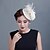 tanie Nakrycie Głowy Weselne-kobiety wesele sinamay feather fascinators sfc02062 elegancki styl