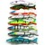 cheap Fishing Lures &amp; Flies-8 pcs Fishing Lures Hard Bait Minnow Sinking Bass Trout Pike Freshwater Fishing Lure Fishing Trolling &amp; Boat Fishing Plastic