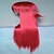 tanie Peruki kostiumowe-Cosplay Costume Wig Synthetic Wig Straight Straight Wig Red Synthetic Hair Red