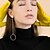 olcso Divat fülbevalók-Női Beszúrós fülbevalók Francia kapcsos fülbevalók hölgyek Személyre szabott Európai Divat Fülbevaló Ékszerek Aranyozott / Ezüst Kompatibilitás Parti Napi Hétköznapi