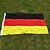 preiswerte Ballons-2016 der Polyester Deutschland Flagge Fahne 5 * 3 ft 150 * 90 cm hohe Qualität günstigen Preis in-kind Schießen (ohne flagpole)