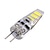 billige Bi-pin lamper med LED-ywxlight® 10pcs g4 2w 200lm 5730smd ledet bipelys lys varm hvit kjølig hvit ledet mais pære lysekrone lampe dc 12v
