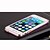 Недорогие Именные фототовары-iPhone 5/5S Кейс для Деловые Простой Роскошь Особый дизайн Подарок Металл iPhone случае