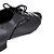 baratos Sapatos de Aulas de Dança-Homens Sapatos de Dança Latina Dança de Salão Oxford Cadarço Salto Robusto Com Cadarço Preto / Couro