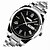 cheap Dress Classic Watches-SKMEI Men&#039;s Wrist Watch Calendar / date / day / Water Resistant / Water Proof Stainless Steel Band Luxury / Dress Watch Silver