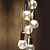 voordelige Hanglampen-25cm(10inch) Ministijl LED Plafond Lichten &amp; hangers Glas Glas Geschilderde afwerkingen Rustiek / landelijk Vintage Retro 110-120V 220-240V