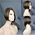 cheap Synthetic Trendy Wigs-Synthetic Wig Straight Straight Wig Brown Synthetic Hair Women&#039;s Brown