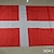 preiswerte Ballons-neue 3ft x 5ft hängende Fahne Polyester Dänemark Nationalflagge Banner home decor