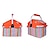 levne Kempovací potřeby-Picnic Bag Jednoduchý pro PVC Oxford Venkovní Kempink Outdoor Oranžová Žlutá Sytě červená