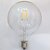 cheap LED Filament Bulbs-1pc 7 W LED Filament Bulbs 700 lm E26 / E27 G125 8 LED Beads COB Waterproof Decorative Warm White 220-240 V / 1 pc / RoHS