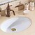 billige Baderomskraner-Bathroom Sink Faucet - Standard Ti-PVD Centerset Single Handle One HoleBath Taps / Brass