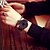cheap Women&#039;s Watches-Men&#039;s / Women&#039;s / Couple&#039;s Fashion Watch Water Resistant / Water Proof Alloy Band Black / White