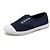billige Sneakers til kvinner-Dame-Lerret-Flat hæl-KomfortSport-Blå Rosa Hvit Grå
