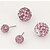 abordables Boucle d&#039;Oreille-Femme Boucles d&#039;oreille Clou Personnalisé Européen Double Face Strass Imitation Diamant Des boucles d&#039;oreilles Bijoux Brun claire / Arc-en-ciel / Blanche Pour