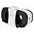 halpa VR-lasit-fiit vr 2s virtuaalitodellisuus 3D video kypärä lasit - valkoinen + musta