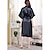 זול חלוקי אמבט-מ &#039;גברת משי סאטן פיג&#039;מה הלבשה תחתונה הלבשת קימונו שמלת כותונת הלילה גלימה ארוכה