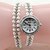 cheap Bracelet Watches-Women&#039;s Fashion Watch Bracelet Watch Quartz Alloy Band Elegant Silver