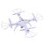 billige Fjernstyrte quadcoptere og multirotorer-RC Drone SYMA X5SW 4 Kanaler 6 Akse 2.4G Med 0.3MP HD-kamera Fjernstyrt quadkopter FPV / Hodeløs Modus / Flyvning Med 360 Graders Flipp Fjernkontroll / Kamera / USB-kabel / Med kamera