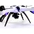 olcso RC quadcopterek és drónok-Drón YiZHAN X6 4CH 6 Tengelyes 5.0MP HD kamerával LED Világítás Egygombos Visszaállítás Headless Mode Kamerával RC Quadcopter Távirányító