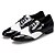 baratos Sapatos de Swing-Homens Sapatos de Dança Moderna Couro Salto Cadarço Salto Robusto Personalizável Sapatos de Dança Preto e Branco / Preto e Vermelho /