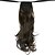 abordables Postiches-perruque brune 50cm haute température fil style sangle cheveux longue queue de cheval couleur 8