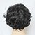 baratos Perucas capless de cabelo natural-100% Natural Peruca Ondulado Penteados Curtos 2020 Ondulado Sem Touca