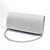 cheap Clutches &amp; Evening Bags-Women&#039;s Wedding Bags Handbags Evening Bag Tri-fold Polyester Ruffles Stripes Metallic Party Wedding Event / Party Blue Black Silver Gold