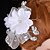 זול כיסוי ראש לחתונה-חיקוי פנינה סאטן headbands פרחים headpiece אלגנטי סגנון
