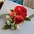 abordables Fleurs de mariage-Fleurs de mariage Forme libre Roses Petit bouquet de fleurs au poignet Mariage La Fête / soirée Polyester Satin