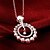 cheap Necklaces-Women&#039;s Circle Geometric Shape Cute Party Work Casual Fashion Choker Necklace Pendant Necklace Statement Necklace Diamond Sterling Silver