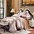 preiswerte 3D-Bettbezüge-Bettbezug-Sets Luxus-Jacquard aus Seide / Baumwollgemisch 4 Stück Bettwäsche-Sets /&amp;gt;800 König