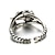 abordables Bague-Homme Femme Anneaux Rétro Soirée Mode Ajustable Argent sterling Argent Roses Fleur Bijoux Quotidien Décontracté