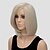 cheap Synthetic Wigs-Synthetic Wig Straight Straight Bob Wig Short White Synthetic Hair Women&#039;s White