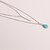 abordables Collier-Collier Pendentif Collier Multirang Collier Sautoir Femme Multirang Franges Turquoise Turquoise Argent Goutte dames Franges Style Simple Mode Pierres de naissance Multicouches Mignon Argent Colliers