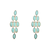 זול עגילים אופנתיים-נשים עגילי טיפה בוהמי ארופאי סגסוגת תכשיטים חתונה Party יומי