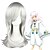 billige Halloween Wigs-Maria Holic Shinjirō Kurama Cosplay-parykker Herre Dame 22 tommers Varmeresistent Fiber Sølv Anime