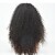 voordelige Synthetische kanten pruiken-Pruik Lace Front Synthetisch Haar Dames Kinky Curly Synthetisch haar Natuurlijke haarlijn Pruik Kanten Voorkant Pik zwart Zwart Donkerbruin