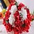 abordables Fleurs de mariage-Fleurs de mariage Bouquets Mariage / Fête / Soirée Cristal / Strass / Mousse 22cm