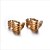 cheap Men&#039;s Cufflinks-Golden Cufflinks Alloy Work / Casual Unisex Costume Jewelry For