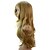 cheap Synthetic Trendy Wigs-Synthetic Wig Wavy Wavy With Bangs Wig Blonde Long Blonde Synthetic Hair Women&#039;s Side Part Blonde