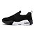 cheap Women&#039;s Sneakers-Women&#039;s Comfort Faux Suede Spring Summer Fall Casual Comfort Flat Heel Black Black/White