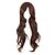 tanie Peruki syntetyczne modne-Peruki syntetyczne Curly Curly Peruka Długie Brązowy Włosie synetyczne Damskie Brązowy