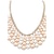 preiswerte Halsketten-Damen Niedlich Freizeit Modisch Europäisch Mehrlagig Anhängerketten Kragen Perlenkette Perle Künstliche Perle Rosa Perle Aleación