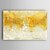abordables Pinturas abstractas-Pintada a mano Abstracto Horizontal, Modern Lona Pintura al óleo pintada a colgar Decoración hogareña Un Panel
