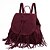 cheap Backpacks &amp; Bookbags-Women&#039;s Bags Denim Backpack Tassel Solid Colored Black / Brown