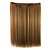 abordables Clip dans les extensions-perruque cheveux raides extension de cheveux synthétiques brun doré 52cm haute température de la longueur du câble