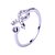 זול Fashion Ring-טבעות מתכווננת חתונה / Party / יומי תכשיטים כסף סטרלינג טבעות לזוג 1pc,מתכוונן כסף