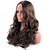 cheap Synthetic Wigs-women s fashionable brown color long length top quality synthetic wigs