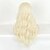 preiswerte Trendige synthetische Perücken-Synthetische Haare Perücken Wellen Kappenlos Lang Blond